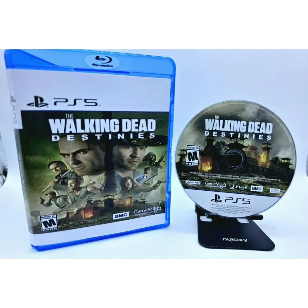 The Walking Dead Destinies Sony PlayStation 5 PS5 Game Disc Case Repro Cover